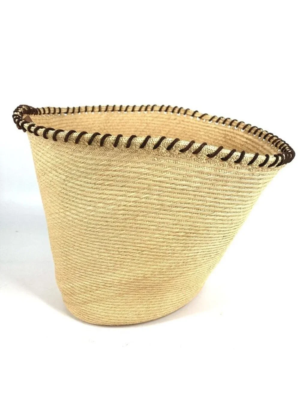 Hermes Basket Pouch Hemp Beige